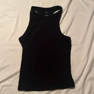 Black tank top